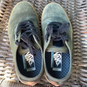 Classic green shade vans